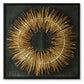 Buddins - Wall Art - Black / Gold Finish