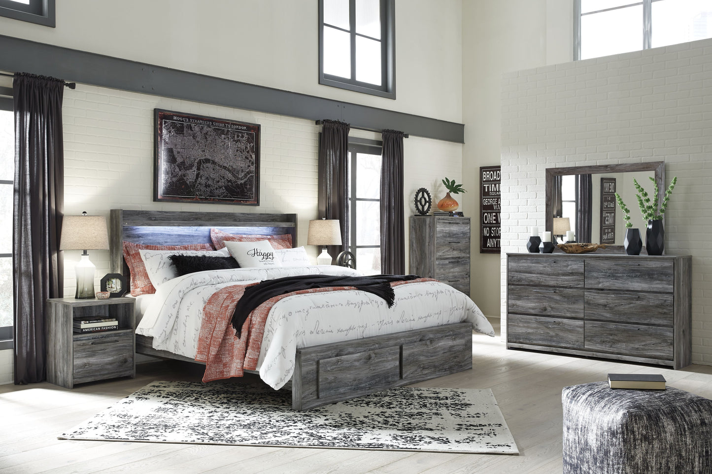 Baystorm - Panel Bedroom Set