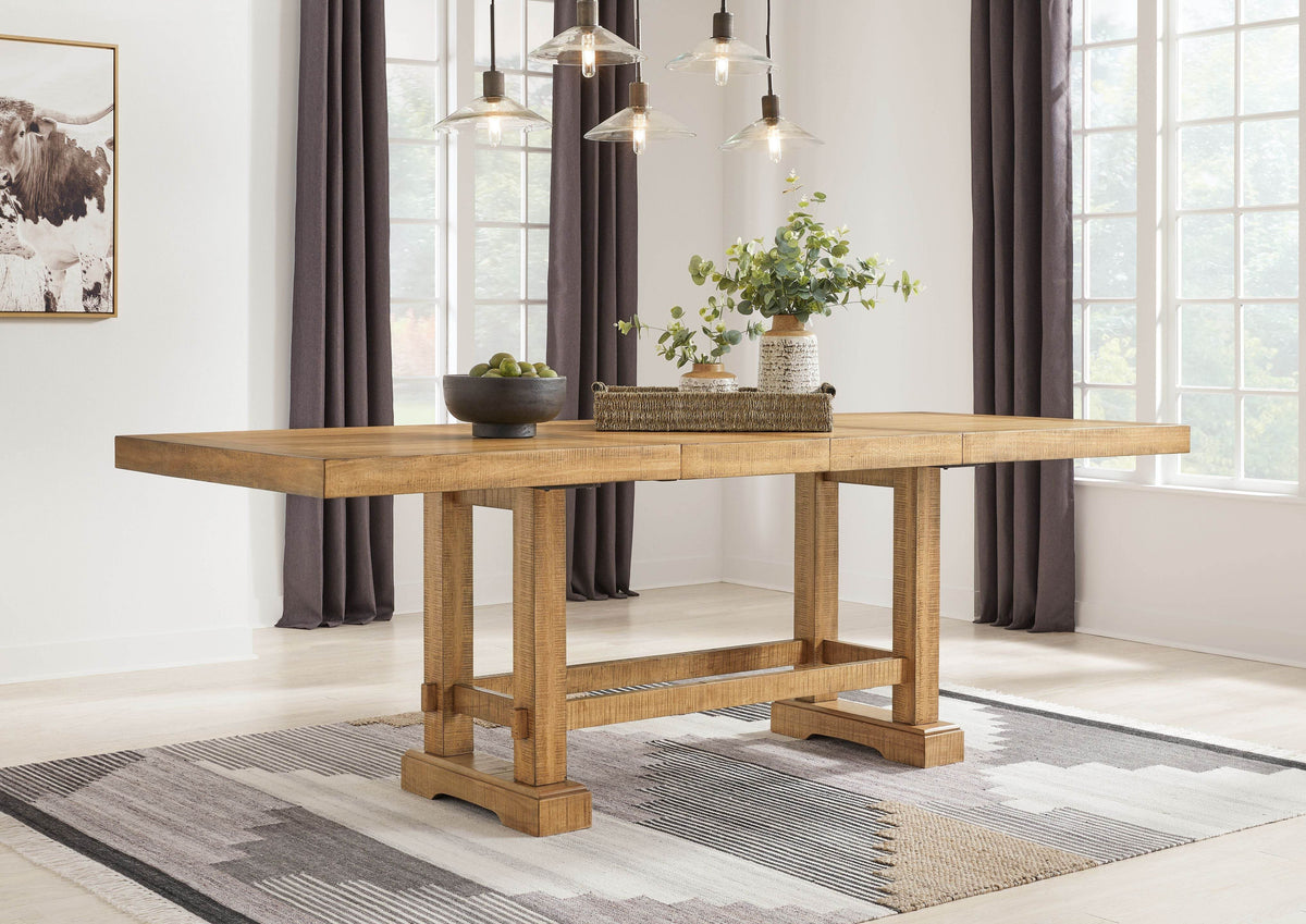 Havonplane - Brown - Rectangular Dining Room Counter Extension Table - Forward Furniture