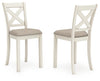 Robbinsdale - Upholstered Barstool (Set of 2) - Antique White