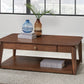Trenmour - Rectangular Cocktail Table - Medium Brown