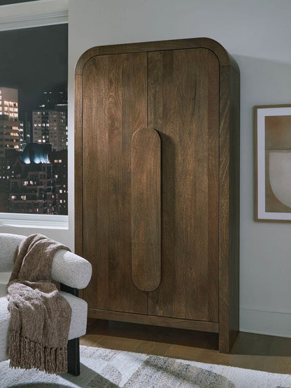 Thoren - Medium Brown - Accent Cabinet - Forward Furniture