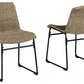 Amaris - Brown / Black - Chair (Set of 2)