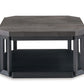 Bonilane - Black / Gray - Occasional Table Set (Set of 3)