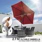 9' Patio Umbrella with 6 Ribs & UV Protection