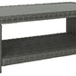 Elite Park - Gray - Rectangular Cocktail Table