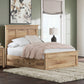 Makidern - Panel Storage Bed With Under Bed Storage Unit