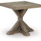Laguna Heights - Square End Table - Beige