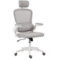 Ergonomic Mesh Office Chair with Lumbar Support - Grey