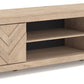 Cayboni - LG TV Stand With Fireplace Option