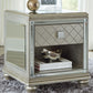 Chevanna - Platinum - Rectangular End Table