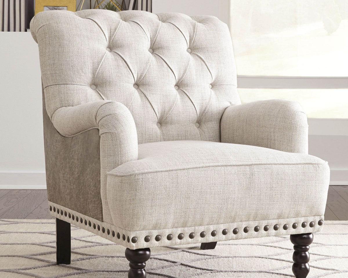 Tartonelle - Ivory / Taupe - Accent Chair - Forward Furniture