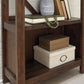 Baldridge - Rustic Brown - Large Bookcase