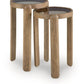 Jossor - Light Brown - Accent Table Set (Set of 2)