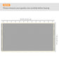Replacement Mosquito Netting for Gazebo 10' x 10' Black Screen Walls for Canopy with Zippers for Parties and Outdoor Activities, Cream White