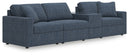 4 Pc. Sectional With Storage Console