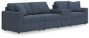 4 Pc. Sectional With Storage Console