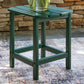 Sundown Shores - Rectangular End Table - Green