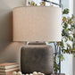 Zandophen - Metal Table Lamp - Antique Gray
