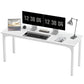 71" Computer Desk with Metal Legs - White