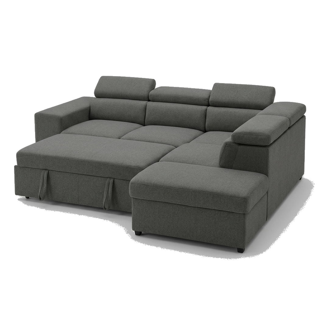 Bel Air Sleeper Sectional with Storage Chaise