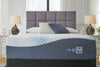 Millennium - 2 Pc. - Luxury Plush Gel Latex Hybrid Twin XL Mattress, Foundation - White
