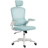 Ergonomic Mesh Office Chair with Lumbar Support - Light Green