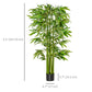 5.3ft Artificial Tree, Indoor Fake Bamboo with Pot, for Home, Office, and Living Room Decor
