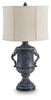 Morvanford - Poly Table Lamp - Antique Black