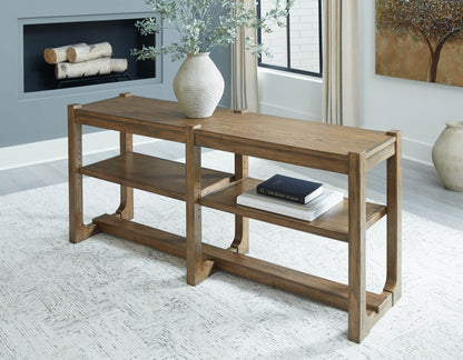 Cabalynn - Light Brown - Sofa Table - Forward Furniture