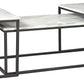 Donnesta - Gray / Black - Occasional Table Set (Set of 3)