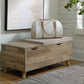 Gerdanet - Beige - Storage Bench