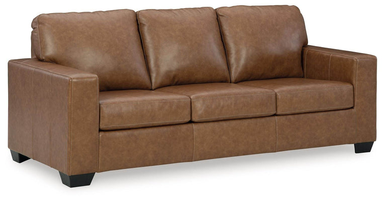 Bolsena - Caramel - Sofa - Leather Match - Forward Furniture