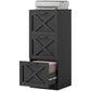 3-Drawer Vertical Filing Cabinet - Black