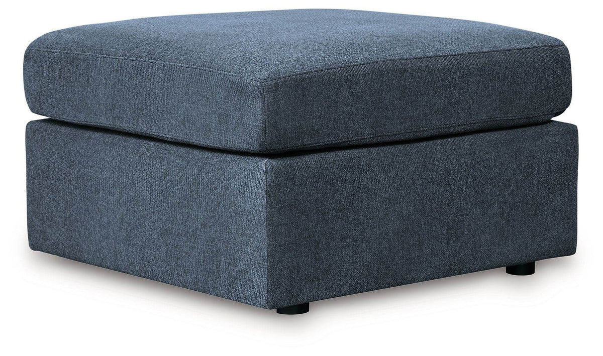 Modmax - Oversized Accent Ottoman - Fabric - Ink