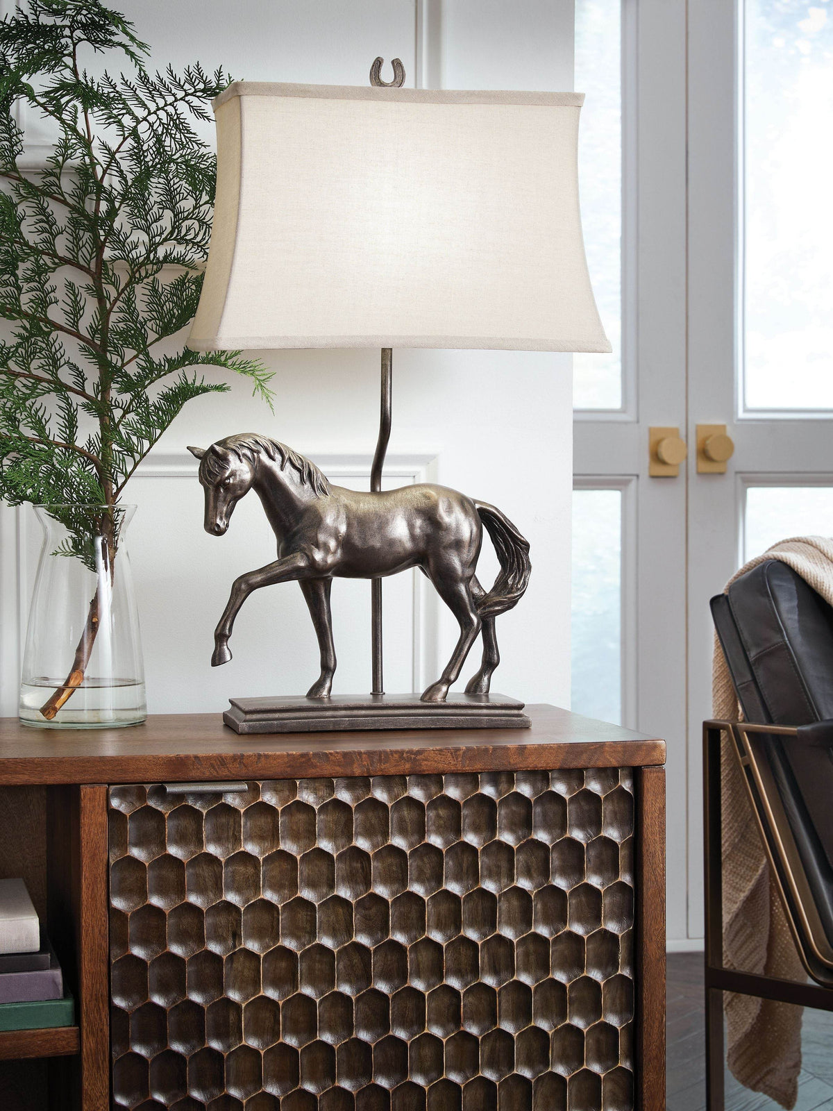 Sandorman - Bronze Finish - Poly Table Lamp - Forward Furniture