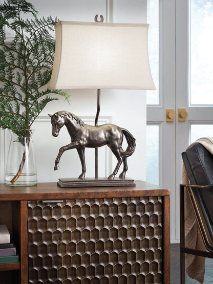 Sandorman - Bronze Finish - Poly Table Lamp - Forward Furniture
