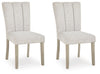 Larawyn - Dining Upholstered Side Chair (Set of 2) - Bisque