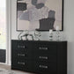 Maeling - Six Drawer Dresser