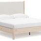 Cadmori - Upholstered Panel Bed