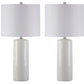 Steuben - Ceramic Table Lamp (Set of 2) - White