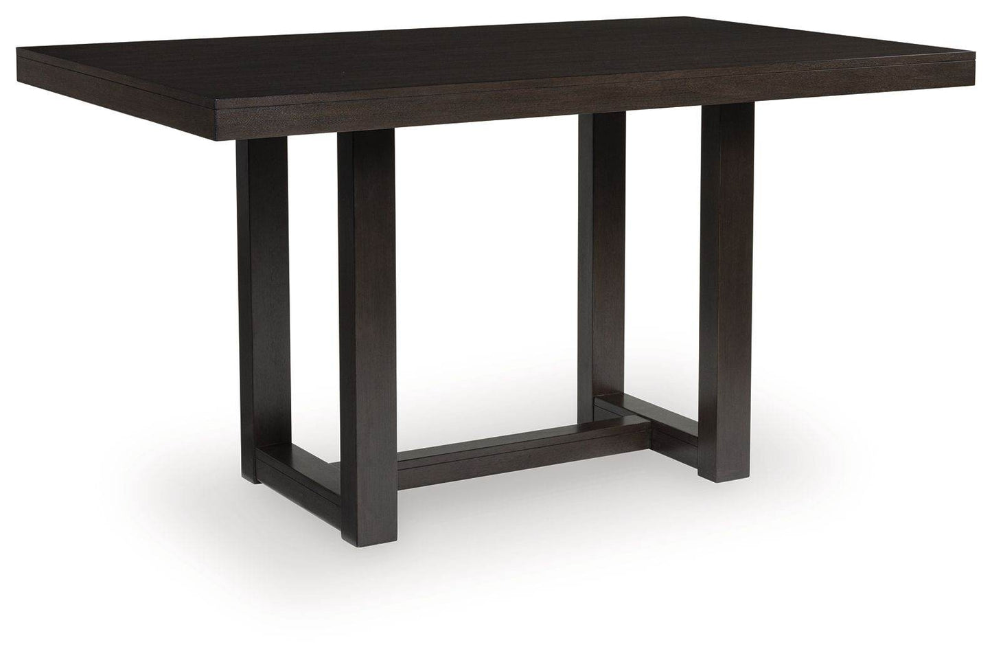 Neymorton - Dark Grayish Brown - 5 Pc. - Rectangular Dining Room Counter Table, 4 Barstools - Forward Furniture