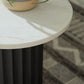 Wainstone - Black / White - Accent Table - Forward Furniture