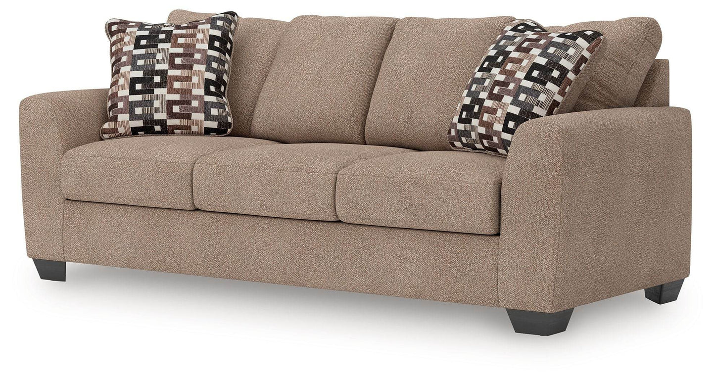 Triston-Peaks - Suede - Sofa - Forward Furniture