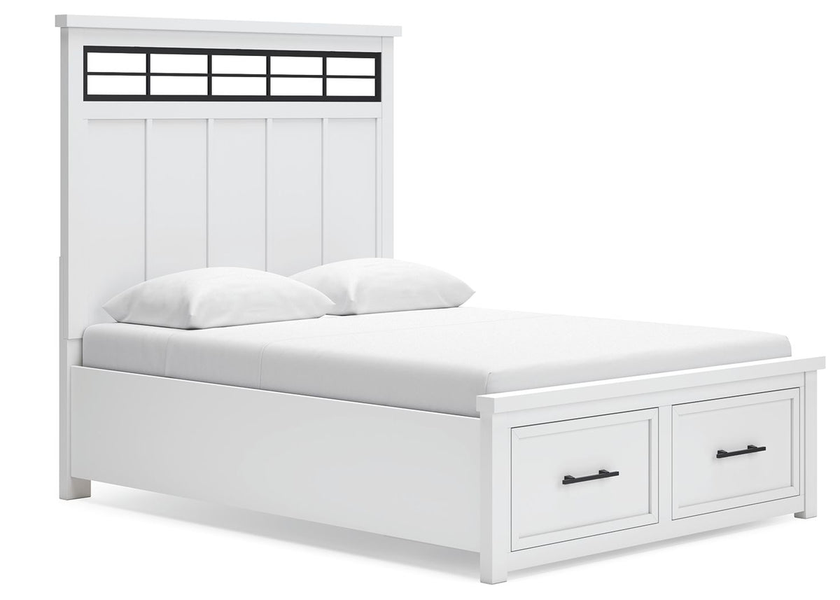 Ashbryn - Panel Storage Bed