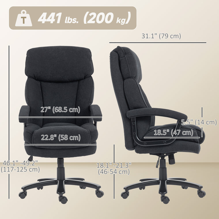 Big and Tall Executive Office Chair, 450 lbs