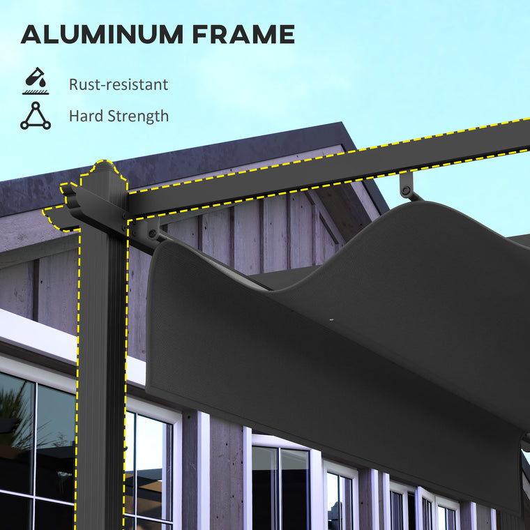 11.7' x 19.6' Retractable Pergola for Patio & Deck