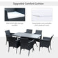 Garden Dining Set with Cushions