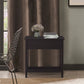 End Side Table in Flip Top Design with Cabinet and Bottom Shelf, Storage Furniture Decoration for Bedroom Living Room Office, Dark Coffee