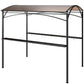 8' x 5' Hardtop Grill Gazebo, Outdoor BBQ Gazebo with PC Board Roof, BBQ Canopy Gazebo with 2 Side Shelves and 10 Hooks